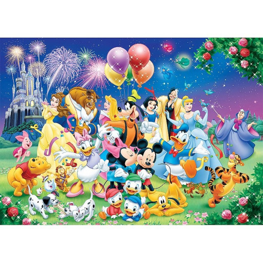 Puzzle La Famille Disney 1000 pièces - NATHAN