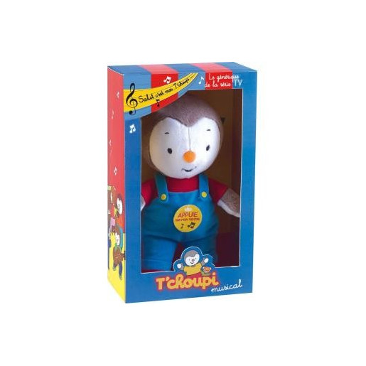 T'choupi peluche musical - JEMINI