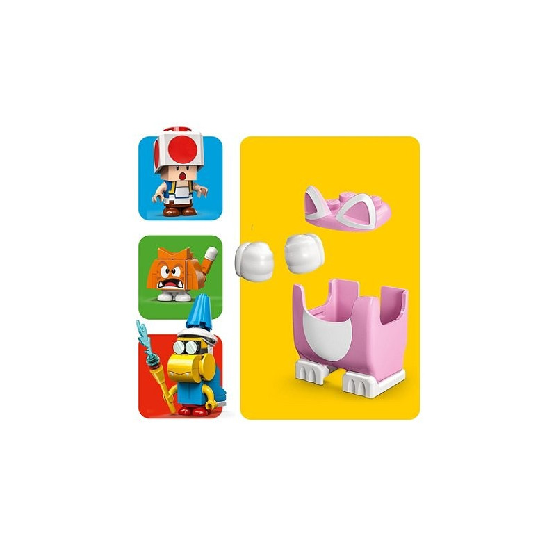 Ensemble d’extension La Tour gelée et le costume de Peach chat 71407 - LEGO® Super Mario™ - LEGO®