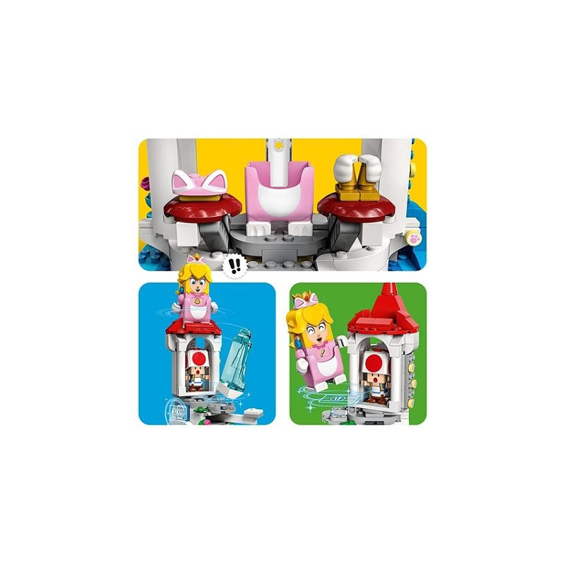 Ensemble d’extension La Tour gelée et le costume de Peach chat 71407 - LEGO® Super Mario™ - LEGO®