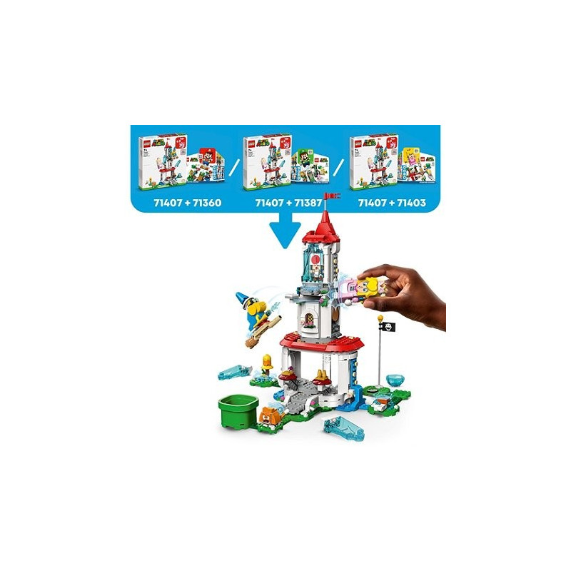 Ensemble d’extension La Tour gelée et le costume de Peach chat 71407 - LEGO® Super Mario™ - LEGO®