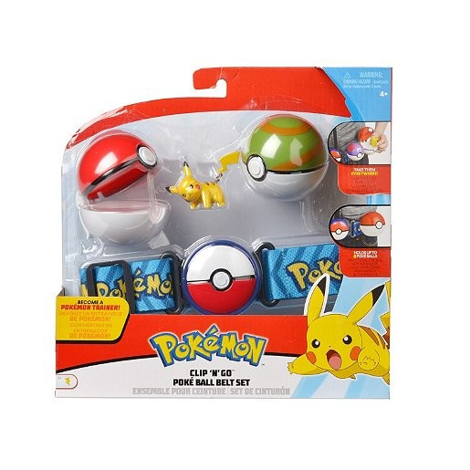 Ceinture poké ball multicolore Bandai