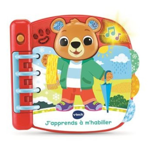 Livre j'apprend à m'habiller - VTECH