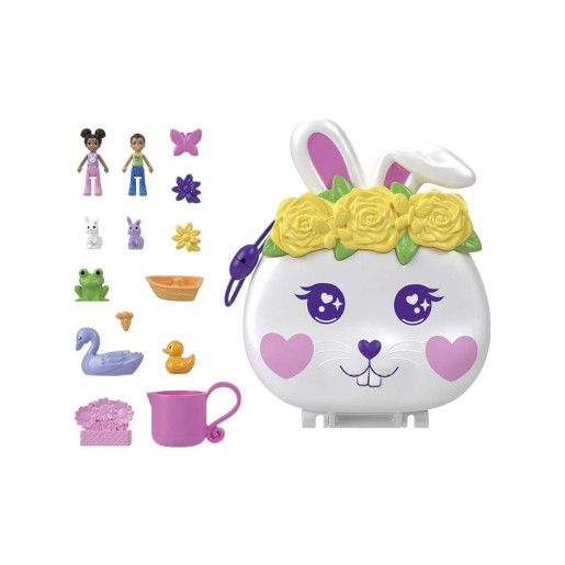 POLLY POCKET COFFRET JARDIN DU LAPIN