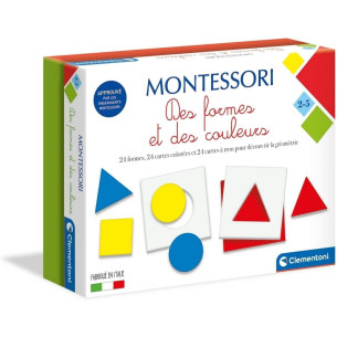 Des formes et des couleurs Montessori - CLEMENTONI