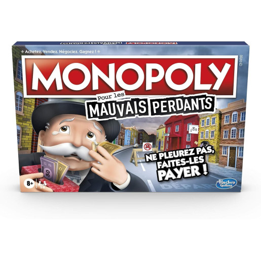 Jeu de société Monopoly Mauvais Perdants -HASBRO