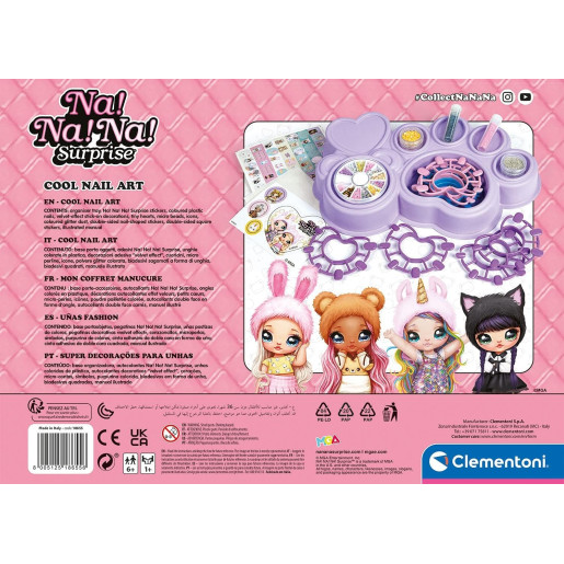 Coffret Manucure Na Na Na ! - Decorate your nails - CLEMENTONI