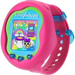Tamagotchi Uni rose avec Bracelet Montre - BANDAI