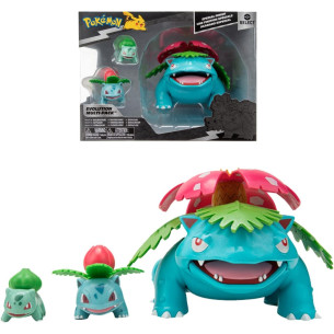 Pack évolution Bulbizarre, Herbizarre & Florizarre - Pokémon - BANDAI