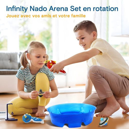 Set arène combat 2 toupies - INFINITY NADO