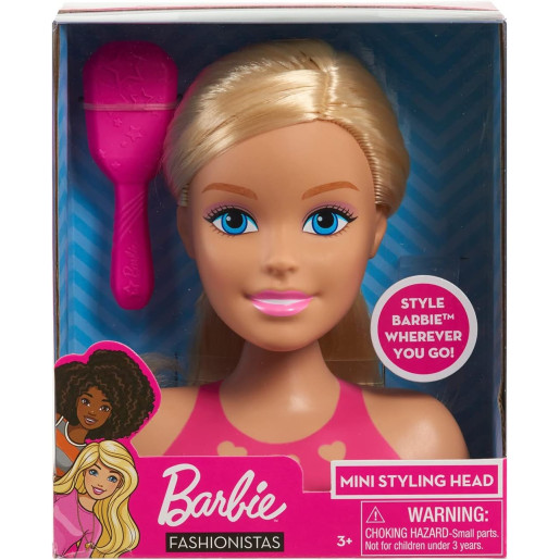 Barbie tête à coiffer 16 cm - GIOCHI PREZIOSI