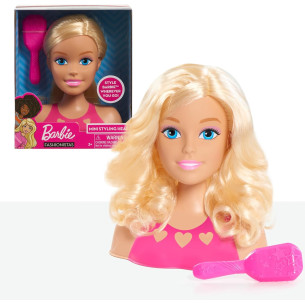 Barbie tête à coiffer 16 cm Barbie- GIOCHI PREZIOSI