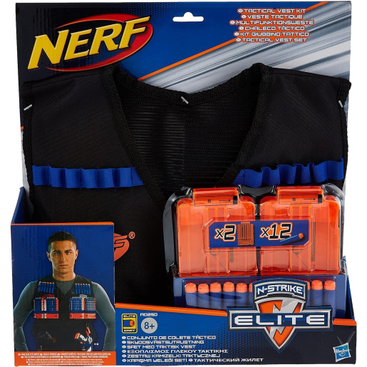 Nerf Veste de rangement avec chargeur et fléchettes - NERF