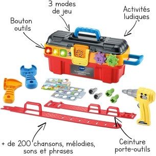 VTech - Ma Super Boîte À Outils Interactive, Jou…