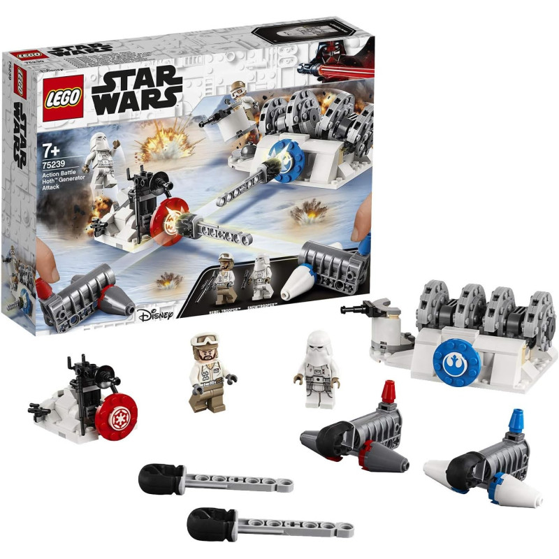 Action Battle L'attaque du générateur de Hoth™ 75239 - LEGO® Star Wars™ - LEGO®