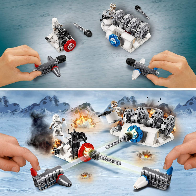 Action Battle L'attaque du générateur de Hoth™ 75239 - LEGO® Star Wars™ - LEGO®
