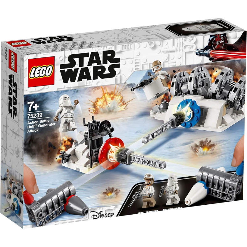 Action Battle L'attaque du générateur de Hoth™ 75239 - LEGO® Star Wars™ - LEGO®