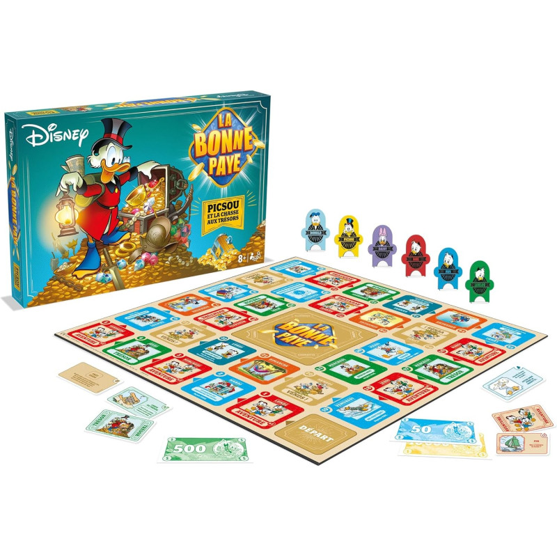 La bonne paye La bande à Picsou et la chasse aux trésors - WINNING MOVES