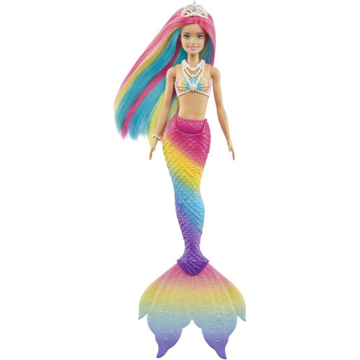 Barbie Dreamtopia - Poupée sirène arc-en-ciel - MATTEL