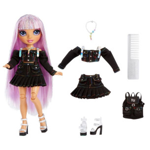 Poupée 22cm Junior High Avery Styles Arc-en-ciel - RAINBOW HIGH