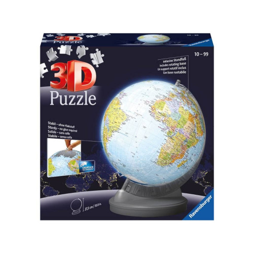 Puzzle 3D Globe illumine - RAVENSBURGER