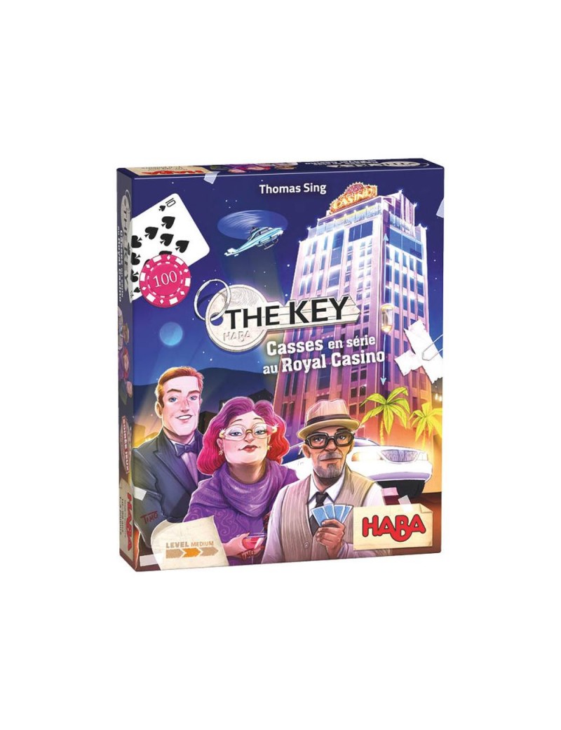 The key - Casses en série au Royal Casino - HABA