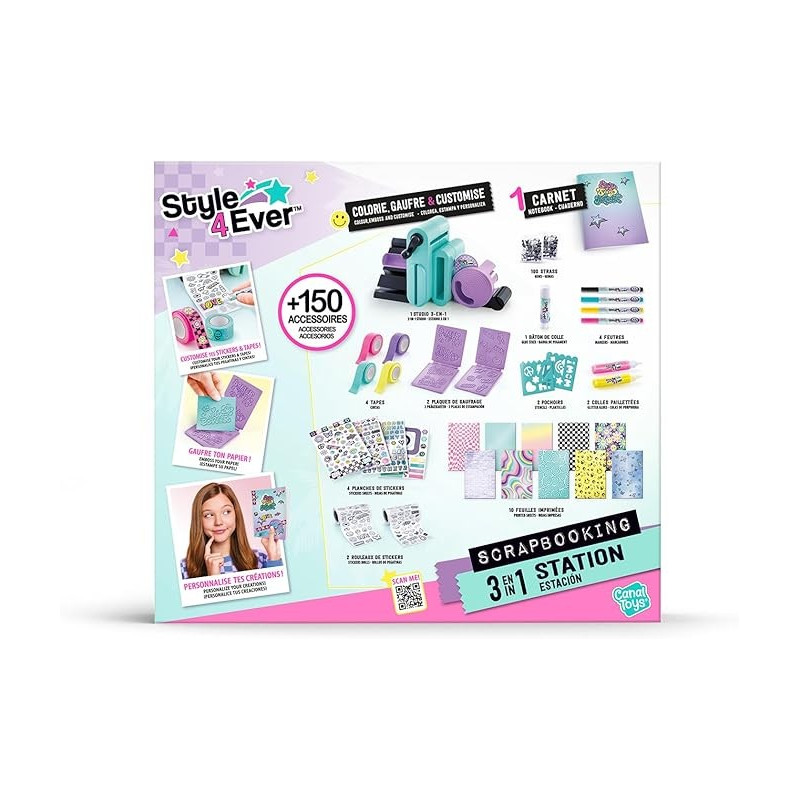 Studio de scrapbooking 3 en 1 - CANAL TOYS