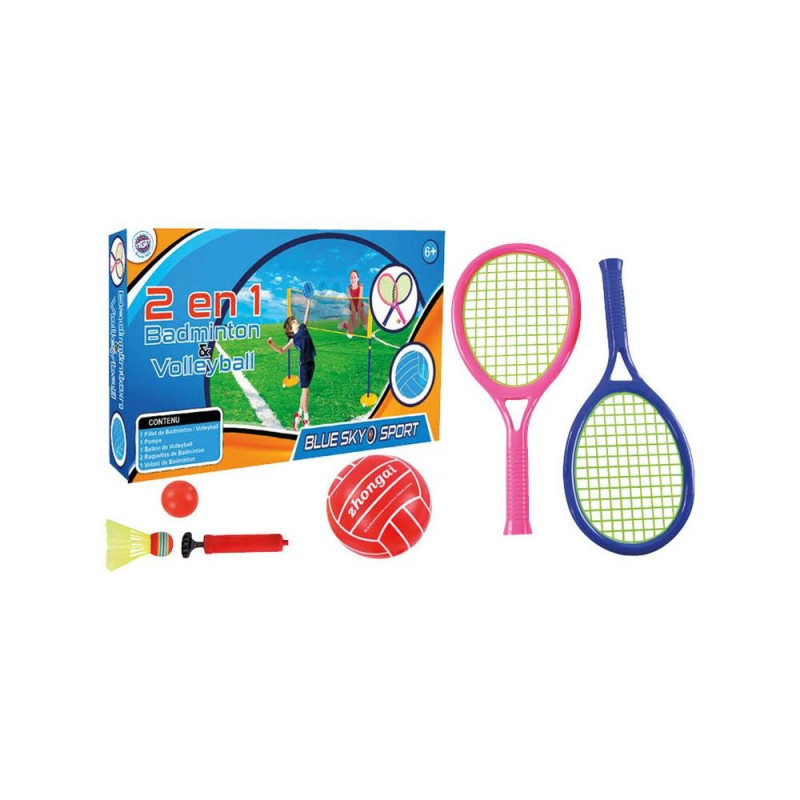 Jeu badminton et volley ball - MGM