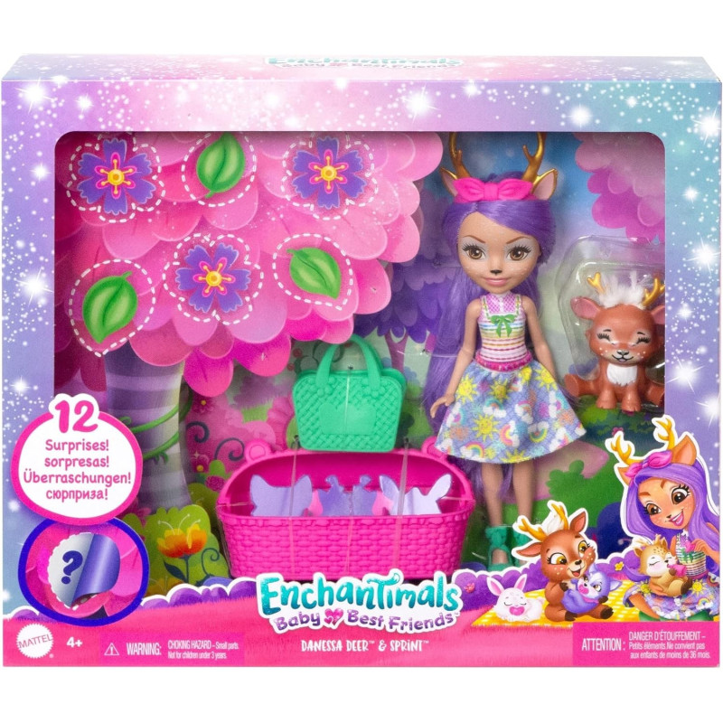 Danessa Biche et bébé besties - ENCHANTIMALS