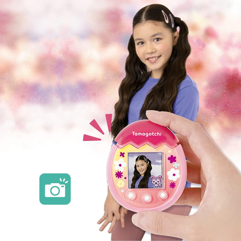 Tamagotchi Pix rose - BANDAI