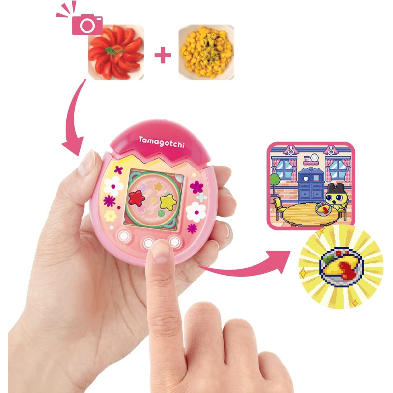 Tamagotchi Pix rose - BANDAI