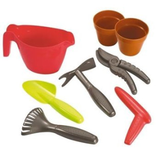Chariot jardinage garni - ECOIFFIER