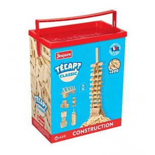 Tecap Color 200 Pièces en Bois - JEUJURA
