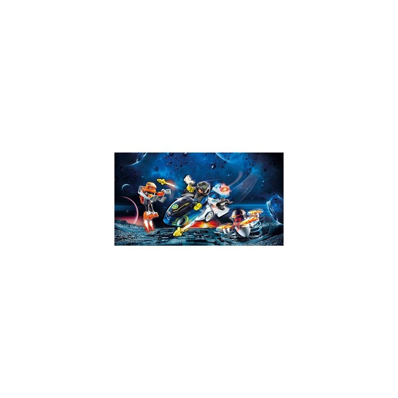 Moto et Policier de l'espace - 40 pièces - PLAYMOBIL