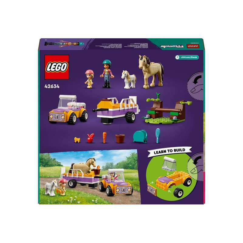 Remorque du cheval et du poney 42634 - LEGO® Friends - LEGO®