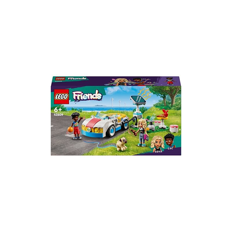 La voiture électrique et la borne de recharge 42609 - LEGO® Friends - LEGO®