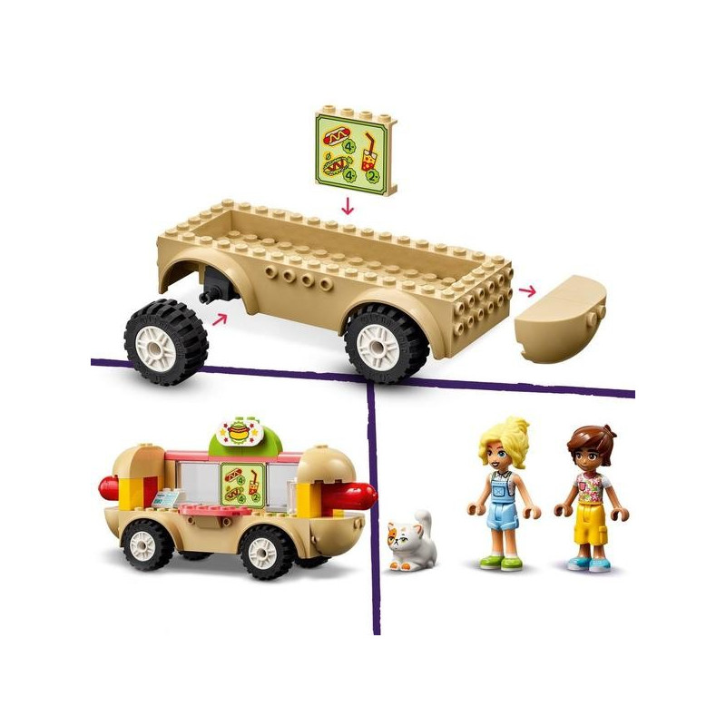 Le food-truck de hot-dogs 42633 - LEGO® Friends - LEGO®