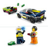 Course poursuite entre la voiture de police et la super voiture 60415 - LEGO® City - LEGO®