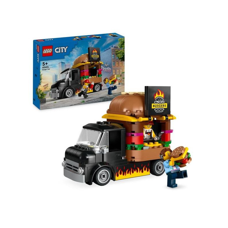 Le food-truck de burgers 60404 - LEGO® City - LEGO®