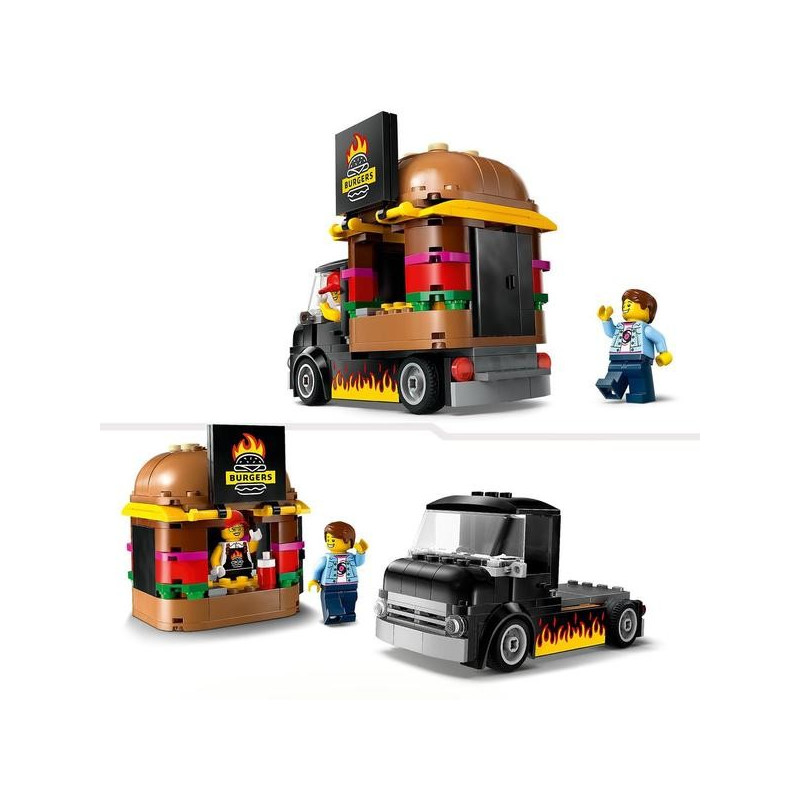 Le food-truck de burgers 60404 - LEGO® City - LEGO®