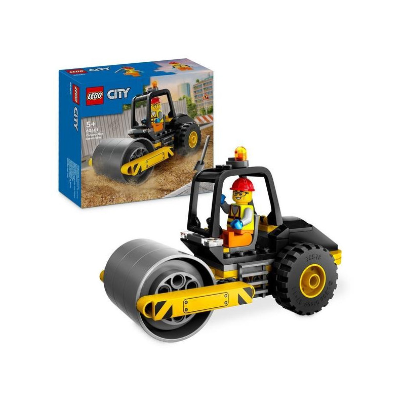 Rouleau compresseur chantier 60401 - LEGO® City - LEGO®