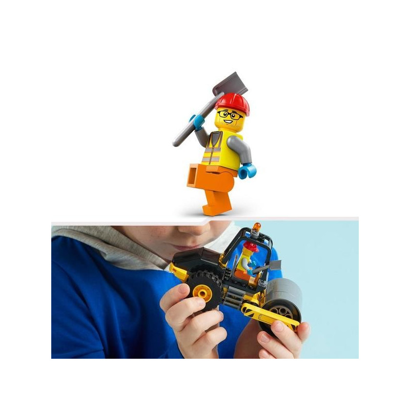 Rouleau compresseur chantier 60401 - LEGO® City - LEGO®