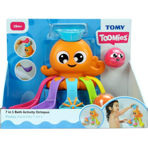 Poulpy d'activités 7 en 1 pour le bain - TOMY