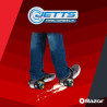 Rollers Jetts Heel Wheels Vert - RAZOR