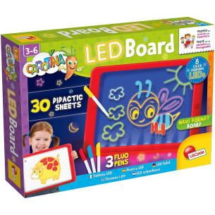 Ardoise magique et lumineuse LED Carotina - LISCIANI