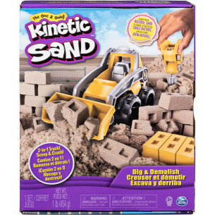 Coffret kinetic sand chantier - SPIN MASTER