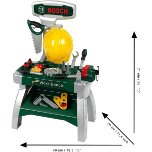 Établi Bosch Junior avec Casque - JOUETS KLEIN