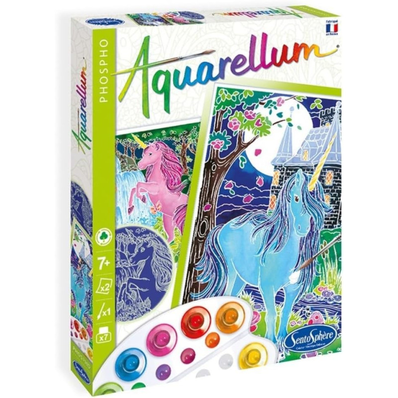 Aquarellum Licornes - SENTOSPHERE