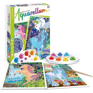 Aquarellum Licornes - SENTOSPHERE