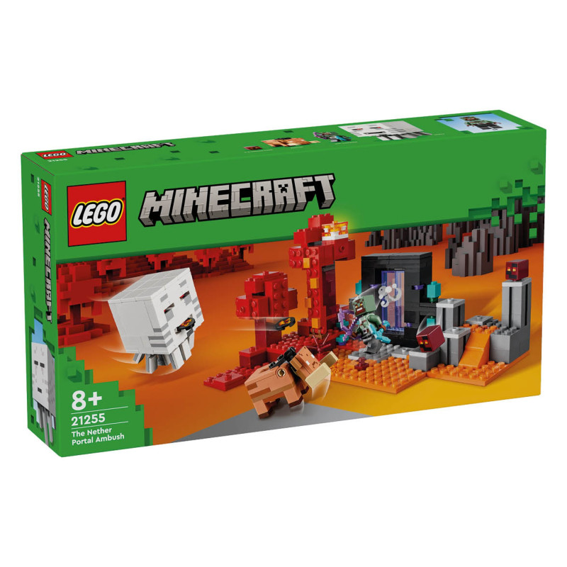 LEGO®MINECRAFT™ 21255 - L'Embuscade au Portail du Nether - LEGO